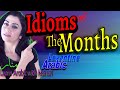 The Months of the year in Levantine Syrian Arabic and great idioms about them.