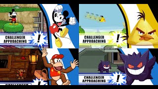 Character mods Showcase 1 - Smash Bros. Crusade (mickey mouse, chuck, diddy kong, gengar)