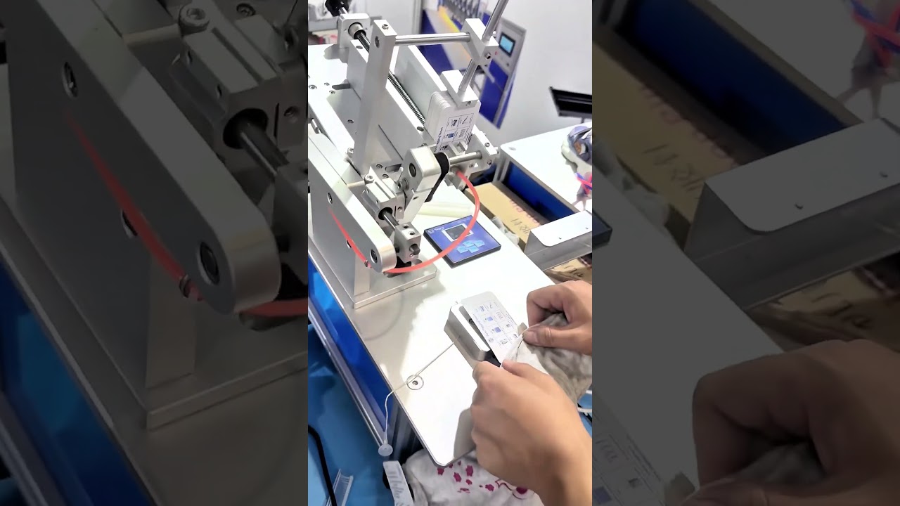 Tagging ® Automatic sending card nail  tagging machine marking machine