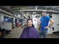 Japanese Couple get Short Haircuts