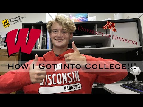 How I Got Accepted Into UW-Madison!!!