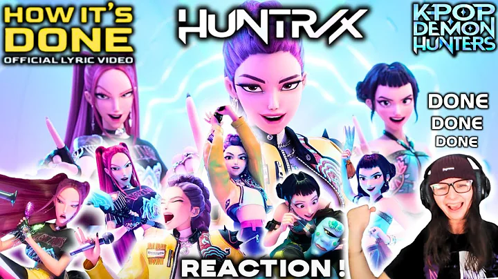 "How It's Done" Official Lyric Video HUNTR/X | KPop Demon Hunters | Reaction ARMYMOO Reacts