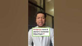 Penipu tau nama dan alamat mu 🏠 berkedok ditjen pajak ⁉️ #djp #pajak #penipu