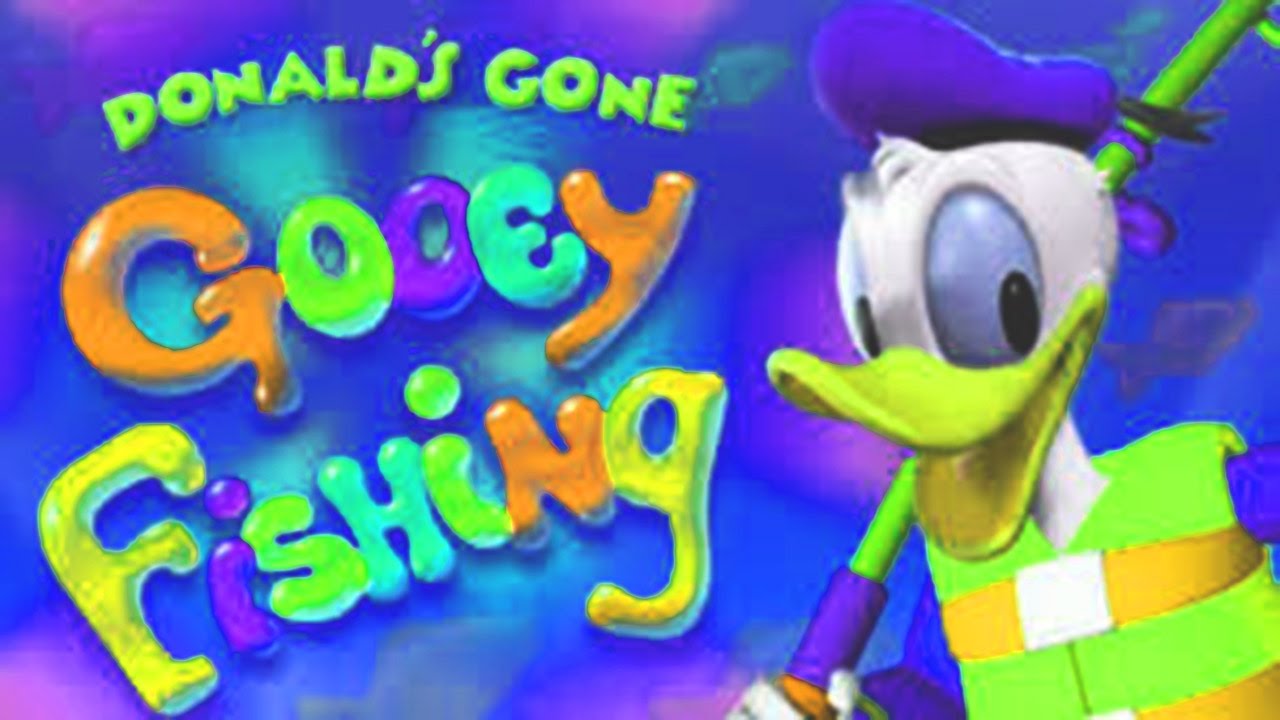 ♡ Mickey Clubhouse- Donald's Gone Gooey Fishing Game For Kids 