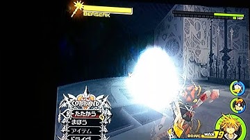 Kingdom Hearts II FM CM Data Saix No Damage with restrictions