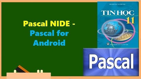 Pascal NIDE - Pascal for Android