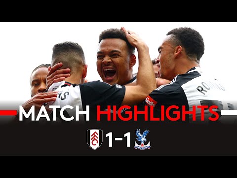 HIGHLIGHTS | Fulham 1-1 Palace | Pegged Back At The Death 😤