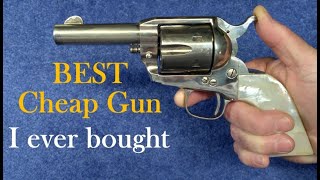 The Best Cheap Pawn Shop Handgun I Ever Bought ? Who Puts Real MotherOfPearl Grips On A Cheap Gun?