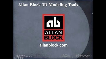 Allan Block 3D Modeling Tool  Sell More Projects with 3D Models