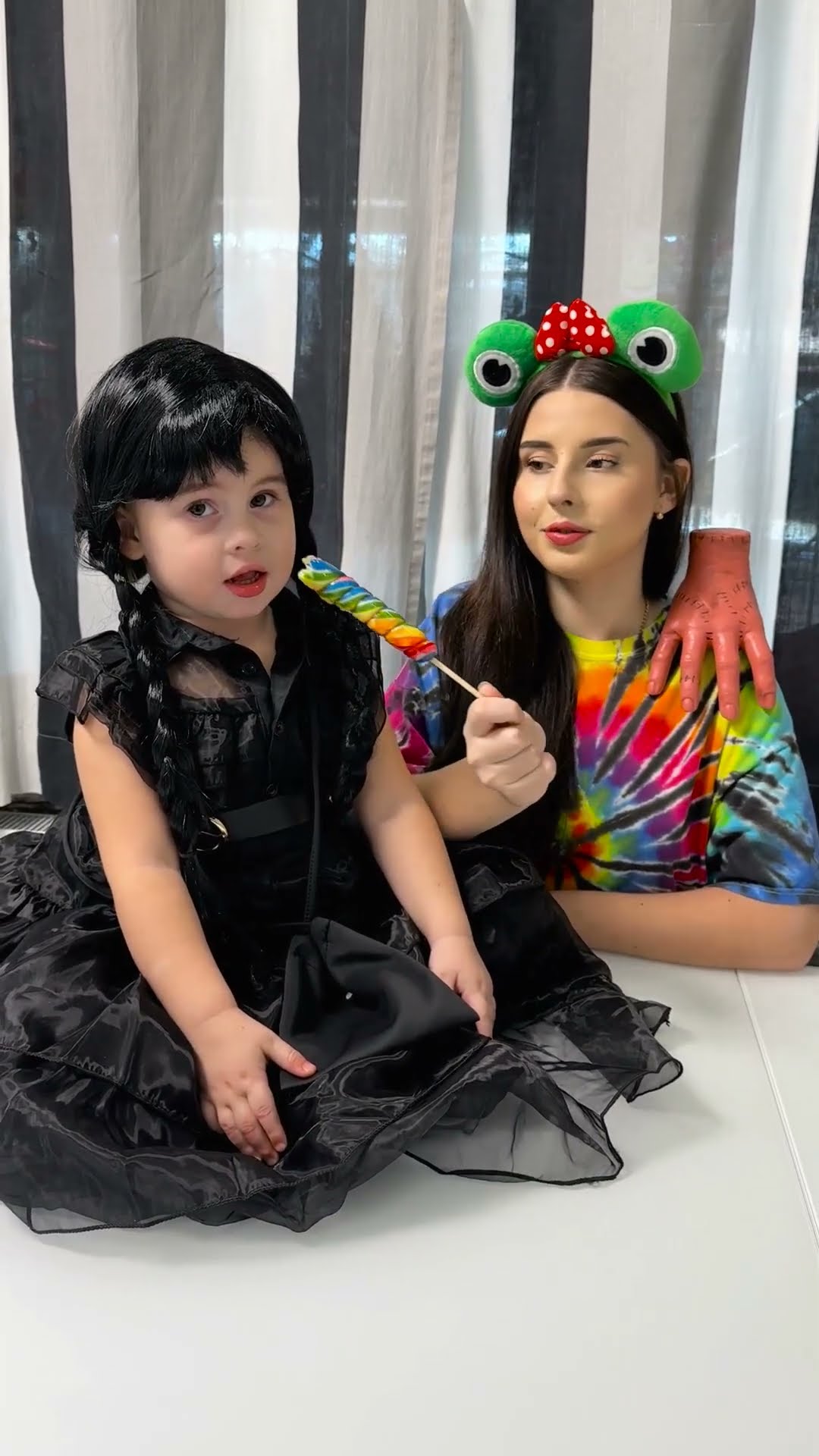 comedy: ?kid pranks baby with lollipop?❤️?