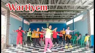 Wartiyem || cover by Fanny Sabila || Senam Kreasi || koreo @THEWINDAEROBIK