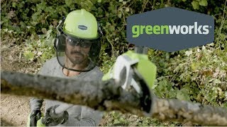 Ножницы для газонов + кусторез Greenworks G3,6HS 2903307