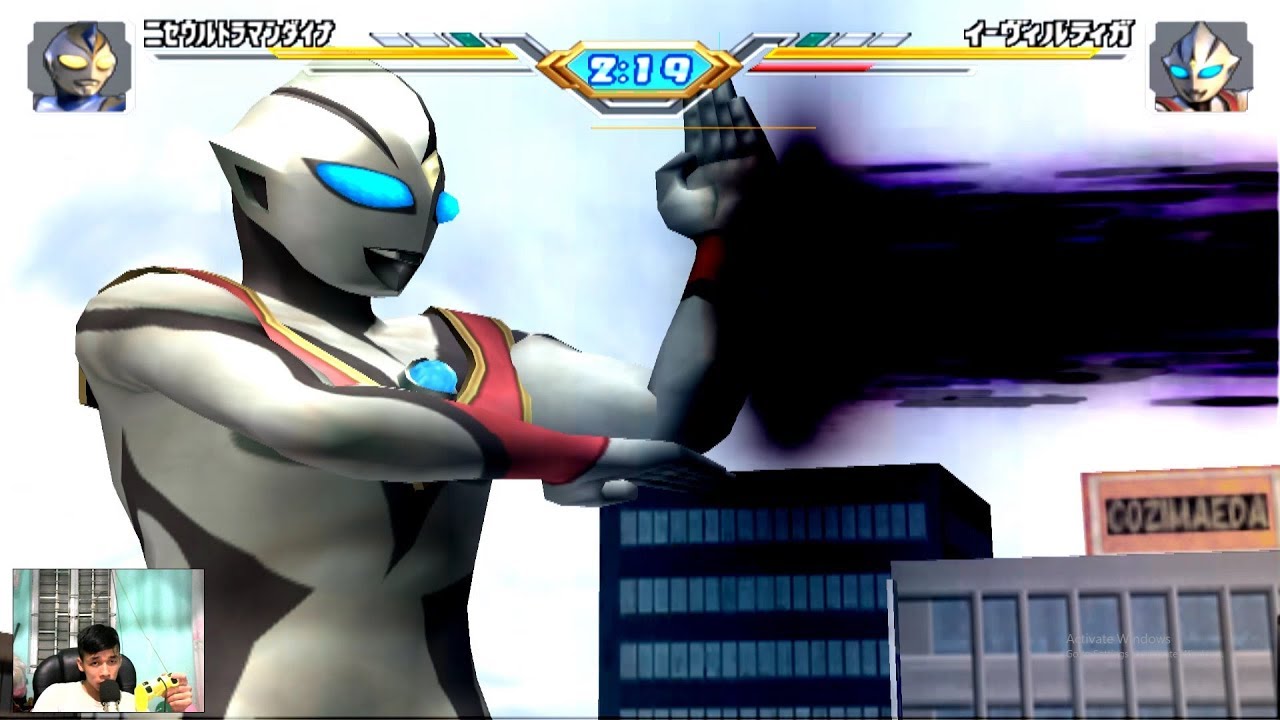 Sieu nhan game play | ultraman fe3 | Những tuyệt chiêu và khiên đỡ mới được phát hiện trong game p2 - YouTube