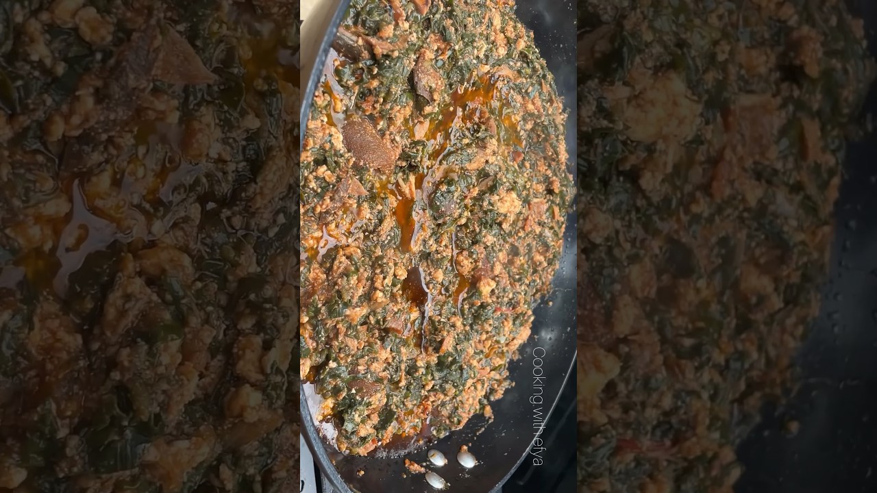 How To Make Authentic Ghana Kontomire Stew | Spinach Stew 