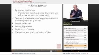 "The Science of Psychology" | AP Psychology with Educator.com screenshot 2