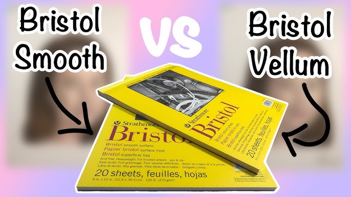 Best Paper For Colored Pencils  Strathmore Bristol Vellum Paper Review 
