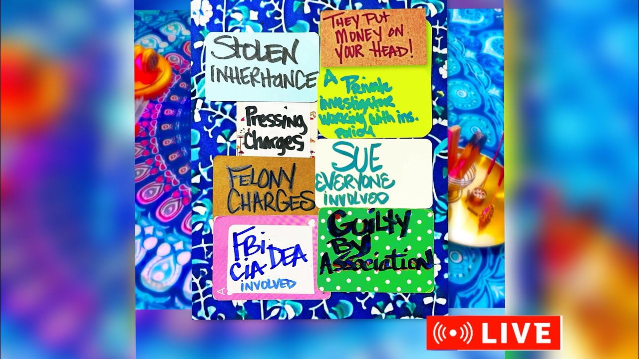 MONEY ON UR HEAD,PRESSING CHARGES,STOLE INHERITANCE,SUING EVERY1 INVOLVED,FAILED PLOT TO ROB U  