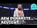 Aew dynamite full show review  kenny omega attacked by the new elite