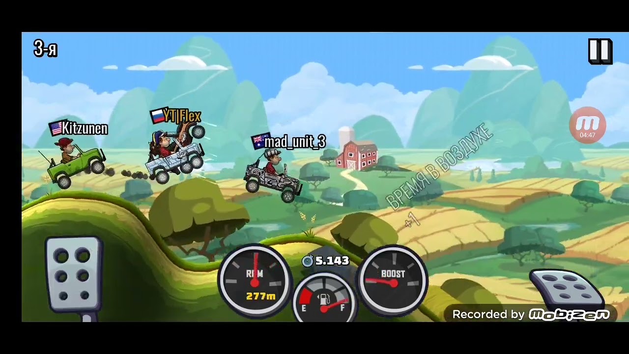 ОТ НУБА ДО ПРО#1 HILL CLIMB RACING 2