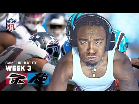 THATS HOW YOU WIN A FOOTBALL GAME!!!!! Panthers vs falcons | week 3 | Full Game Highlights | 2025