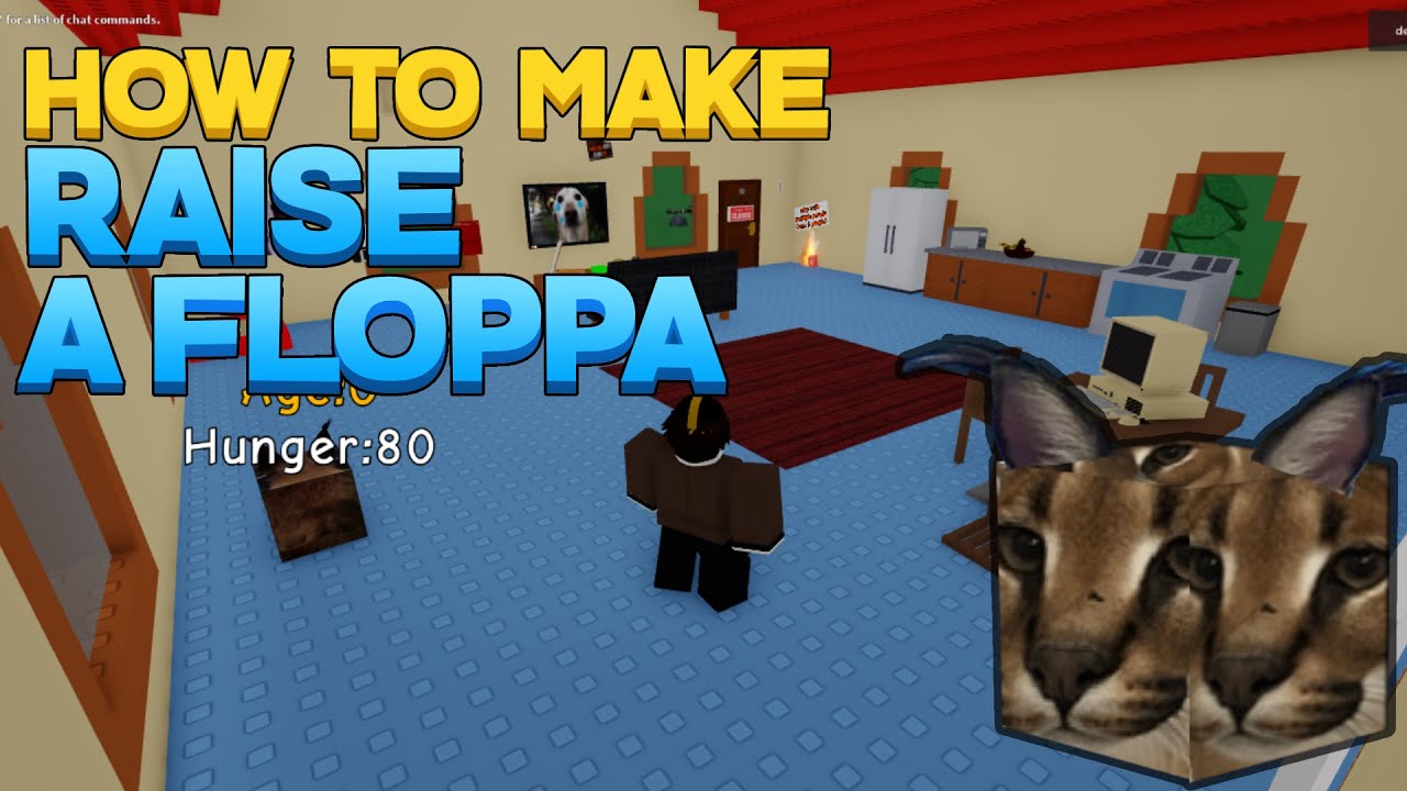 How To Make A Raise A Floppa Bingus Cube! Raise A #Floppa Irl #Bingus #Cube  #Tutorial #howto #roblox 