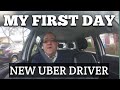 First day as a Uber Driver in the United Kingdom