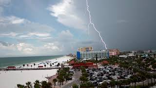 Thunder and Lightning over Clearwater Beach Florida
