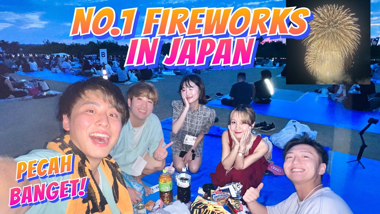 NONTON KEMBANG API TERBESAR NO.1 DI JEPANG BARENG WASEDA BOYS!!!