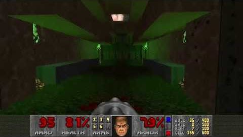 Doom II (1994) - MAP14: The Inmost Dens [4K 60FPS]