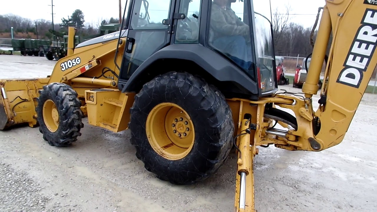 2001 John Deere 310SG ONE OWNER LOW HOURS!! C&C Equipment backhoe