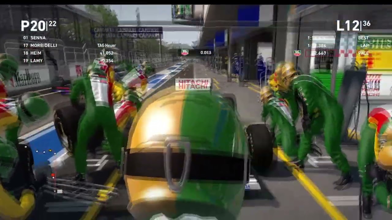 F1 1994 Career mode - Round 1 - Interlagos