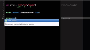 Swift Programming Part 5:  Everything about Arrays