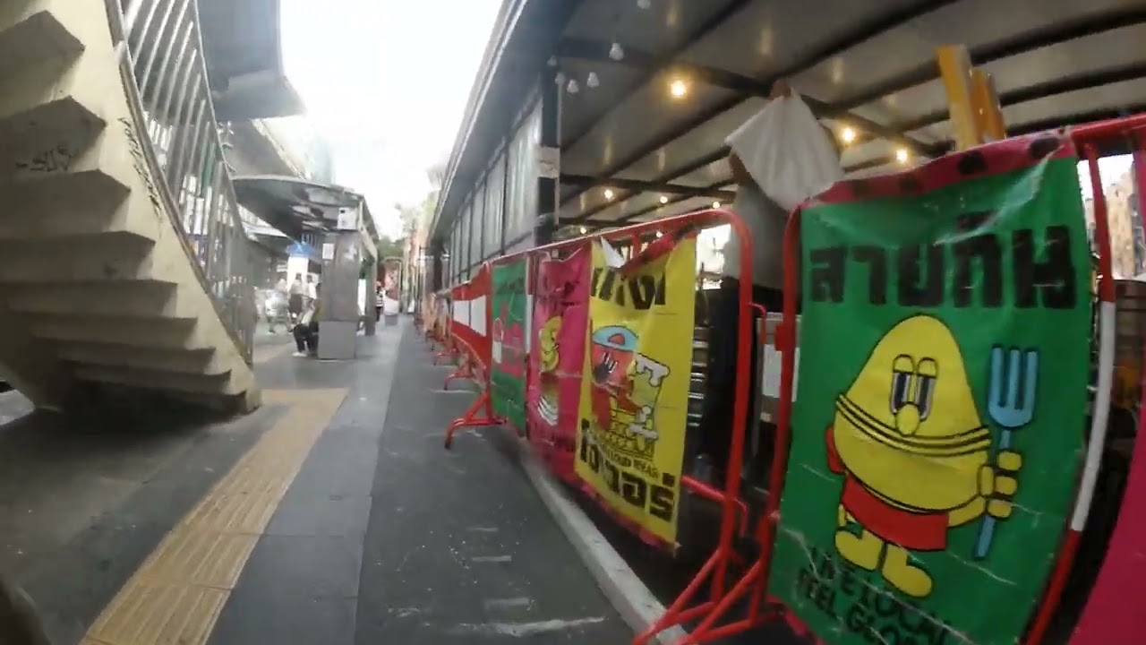 Walking in Bangkok 🇹🇭 | Uncut Raw Street Walk | No Talking, Real City Sounds part 175