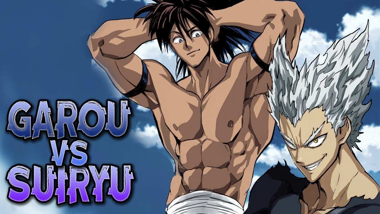 One Punch Man Suiryu Vs Garou