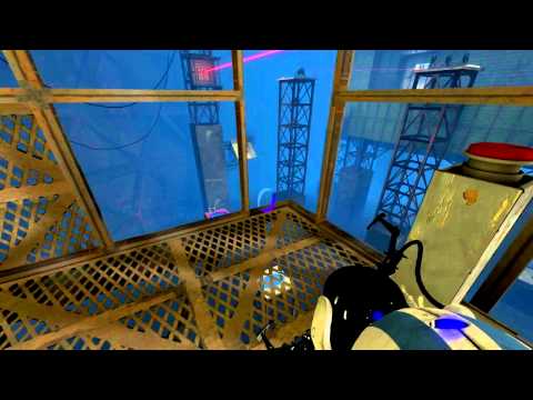 Let's Play [together-Lidl] Portal 2 part 12 - Mit seltsamen Blackscreens