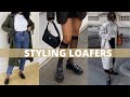 STYLING THE SHOE OF THE SEASON | LOAFERS OUTFIT IDEAS