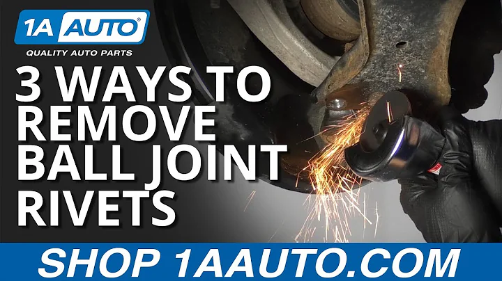 3 Ways to Remove Ball Joint Rivets!