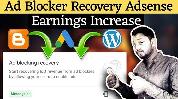 How to turn on ad blocker recovery message | Ad blocking recovery