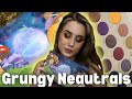 New lunar beauty moonshroom eyeshadow palette  swatches demo  review grungy neautrals