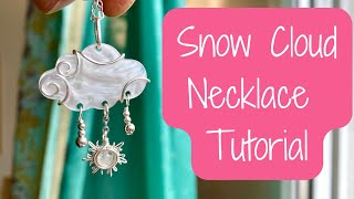 Snow Cloud Wire Wrapped Necklace Tutorial by Abbey Road Creations 1,040 views 1 year ago 29 minutes