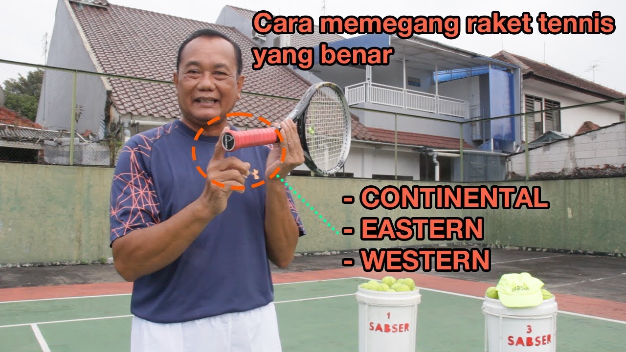 Cara Pegangan Dan Penggunaan Grip Raket Tennis Penting Untuk Pemula Youtube