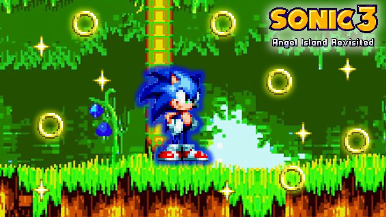 Remixed Sonic In Sonic 3 [Sonic 3 A.I.R.] [Mods]