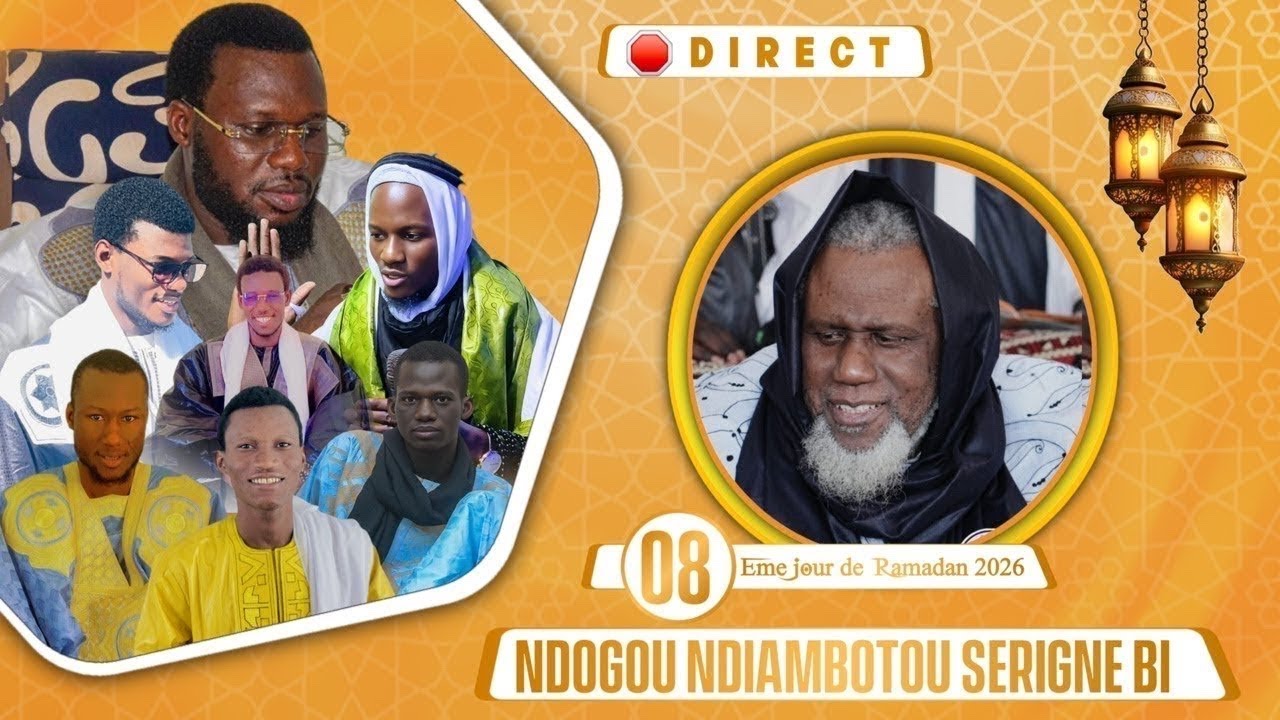 EN DIRECT: YOBOU NDOGUOU DIABOT SERIGNE  CHEIKH NDIGAL SENE