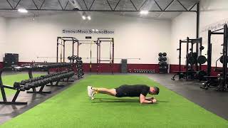 Front Plank w/ Hip Abduction