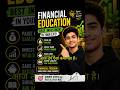 1 minut financial education | paisa ko kaise grow kre #financialeducation #moneytips #shorts