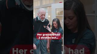 Her grandpa had 2 strokes but...
