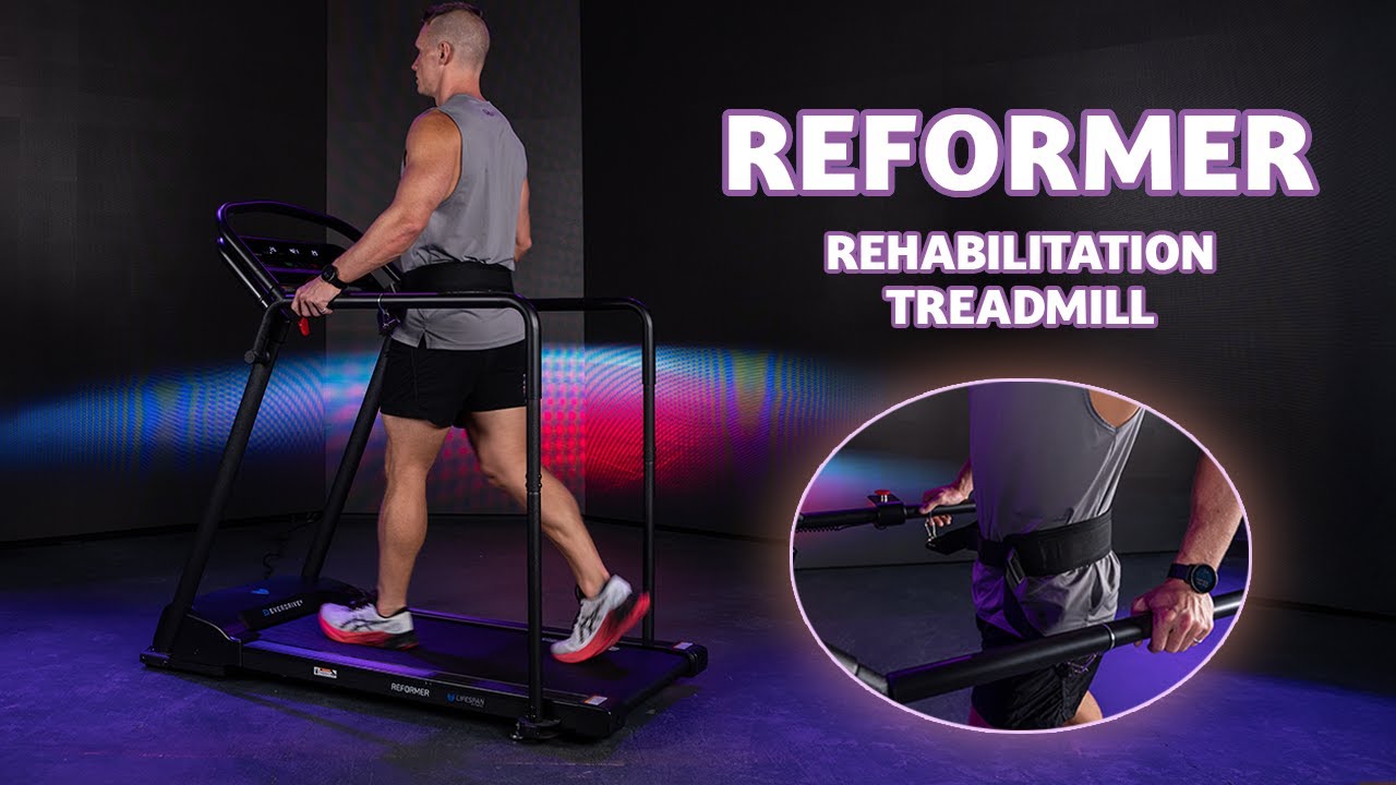 Lifespan Fitness Reformer 2 Safety Rehabilitation Treadmill - YouTube