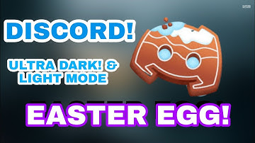 DISCORD ULTRA DARK MODE AND LIGHT MODE EASTER EGG | DISCORD TRICKS | TECH TUTORIALS