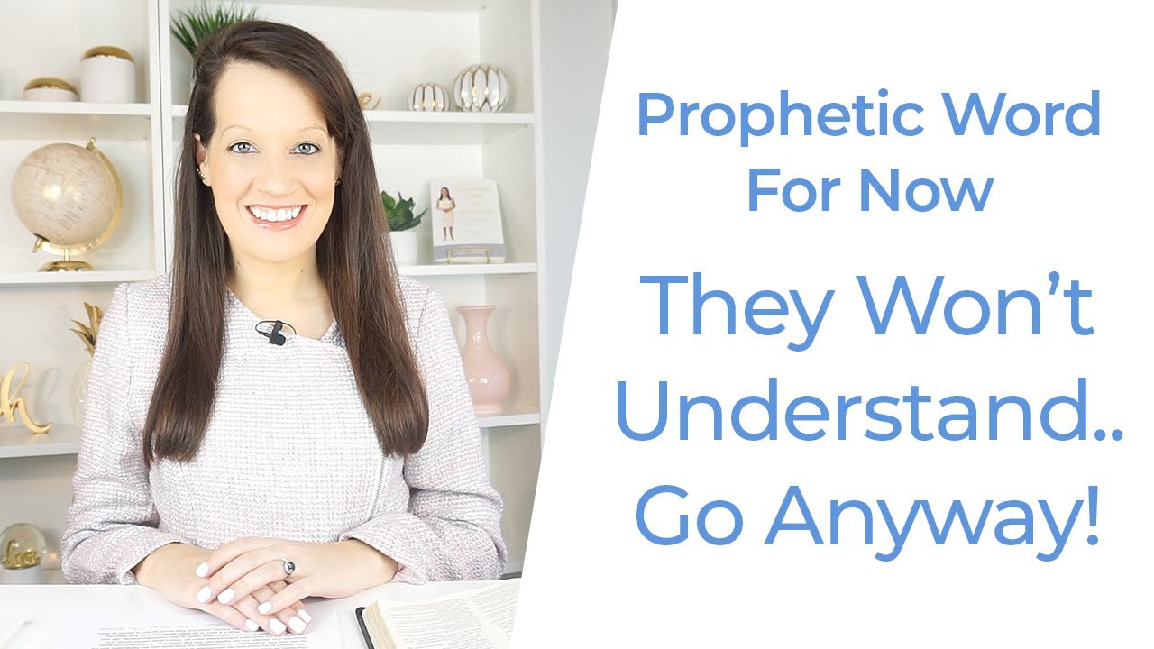 Prophetic Word for Now: They Won't Understand!