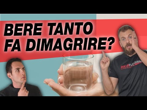 Video: L'acqua potabile fa dimagrire?